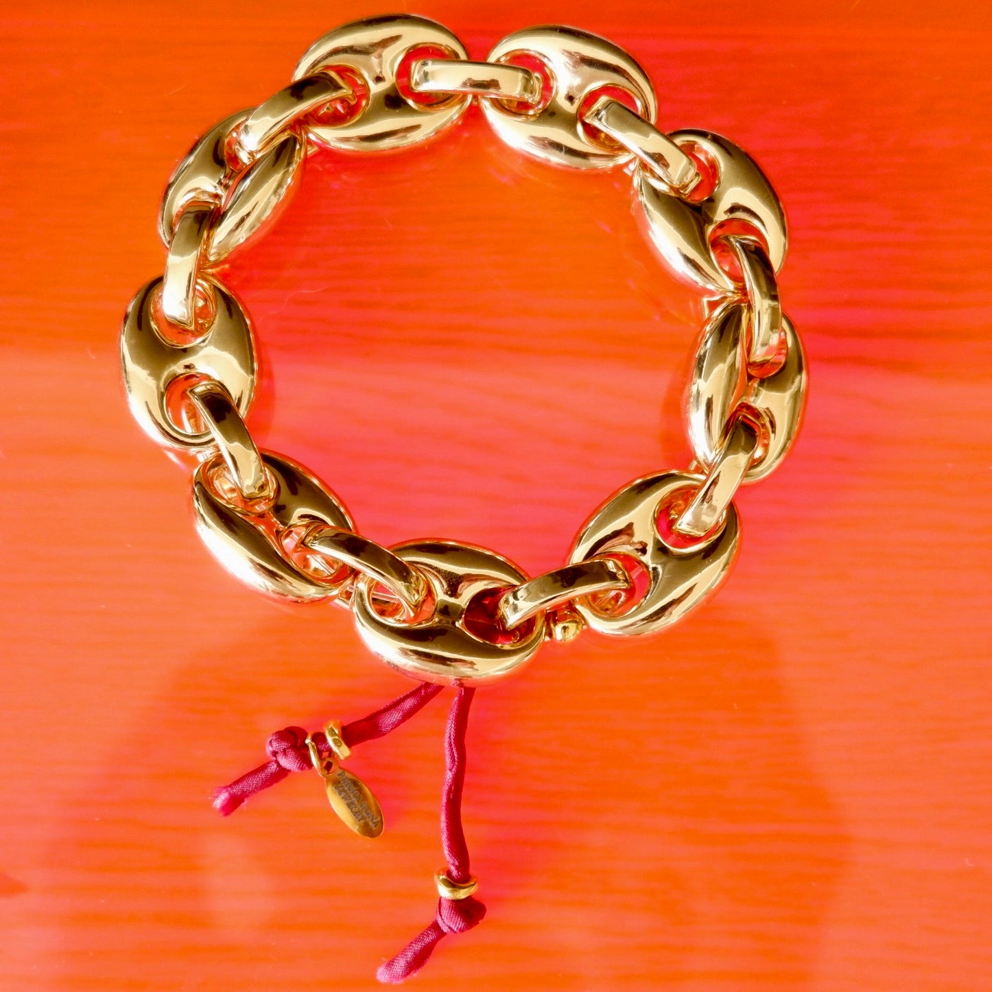 puffy gg link stretch bangle