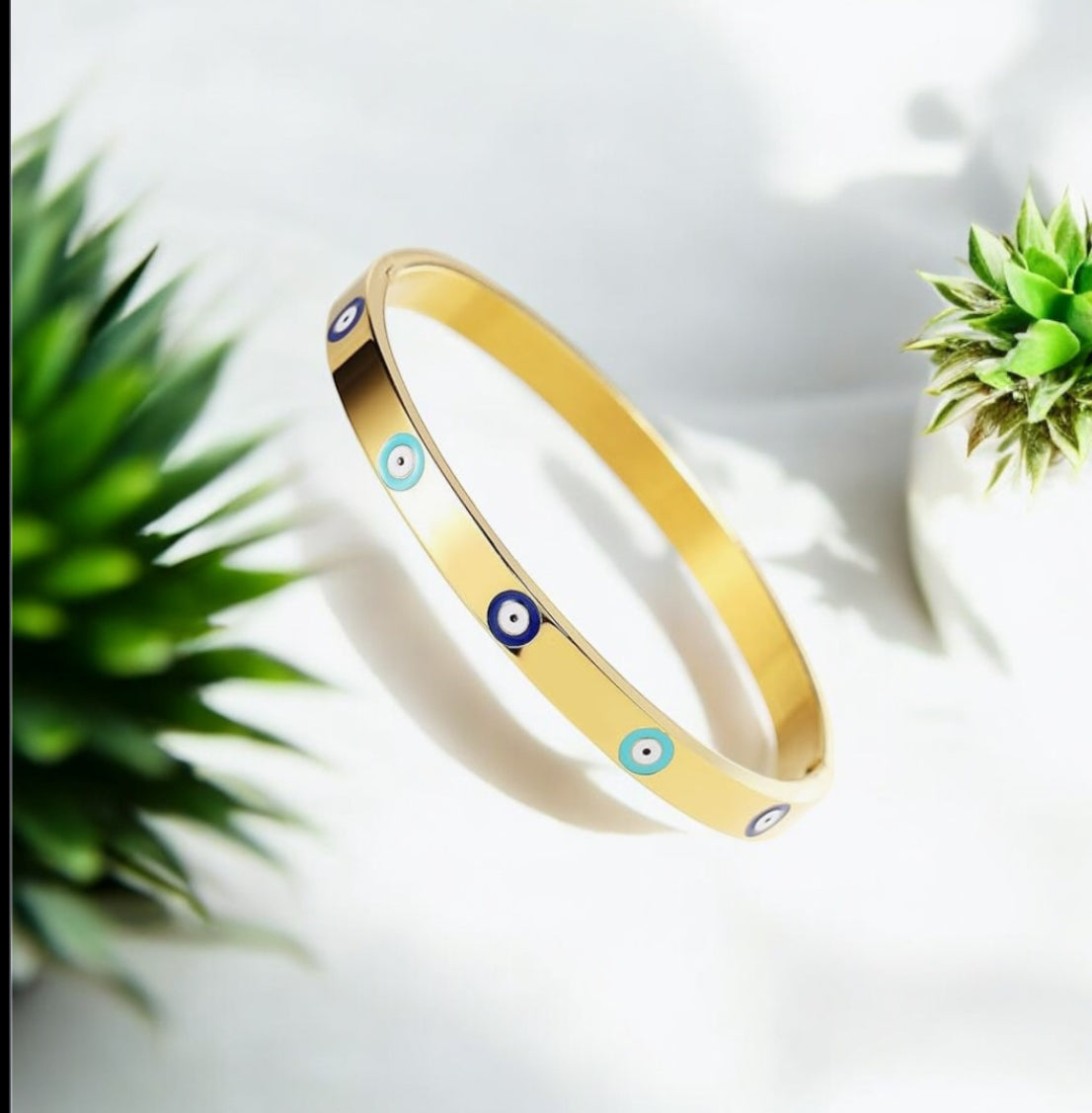 my evil eye bangle bracelet