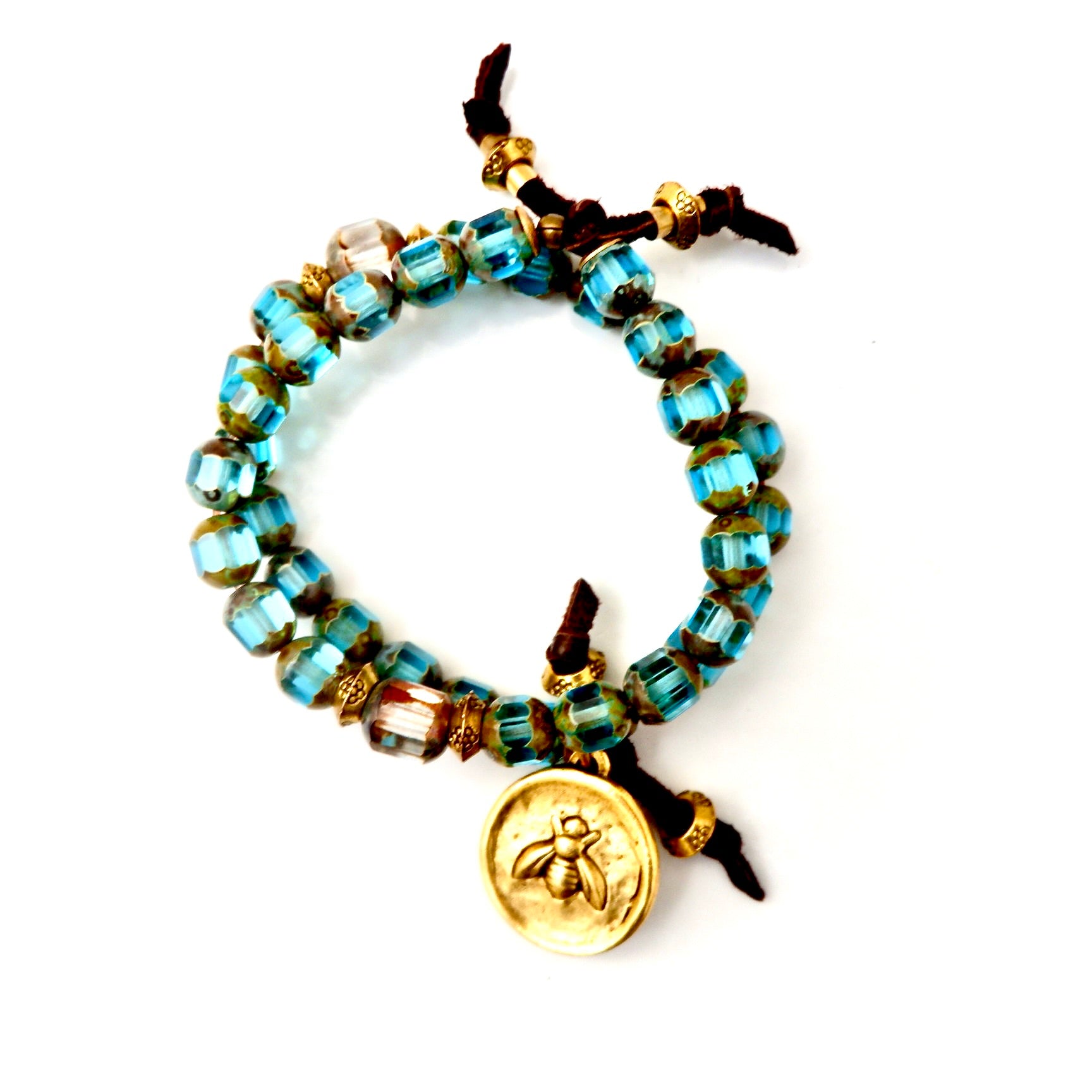 my vintage gem twin set bracelets