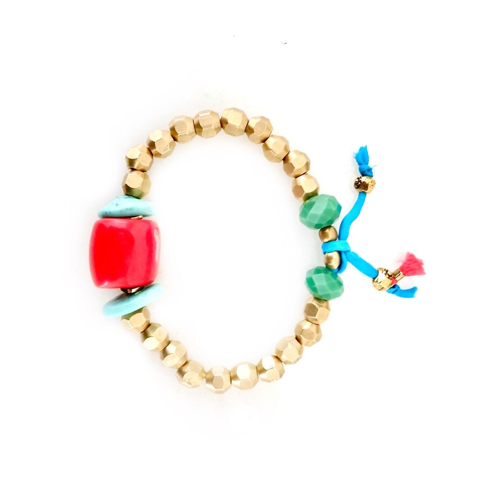 my exotic coral bracelet