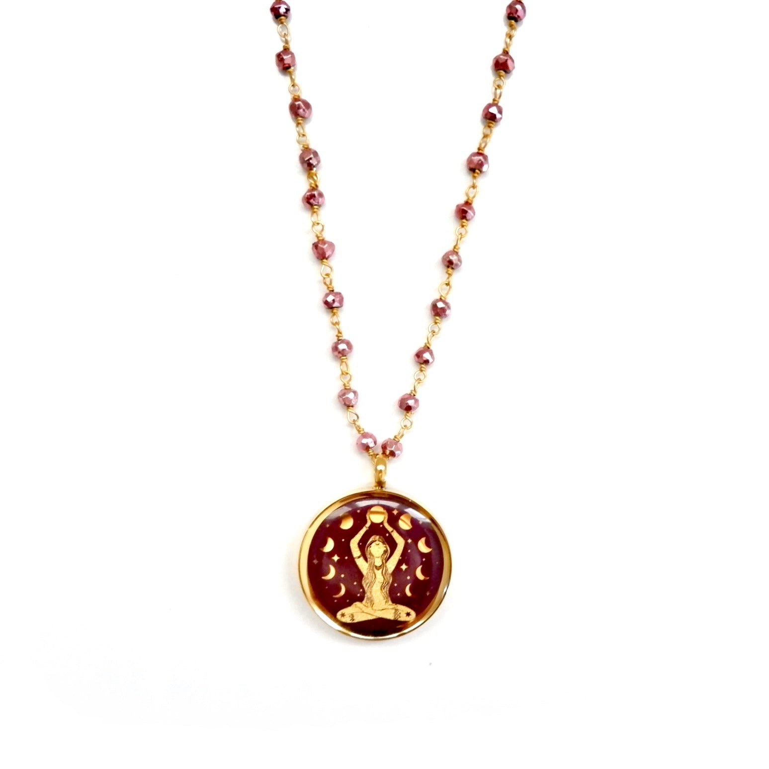 my yogi goddess necklace