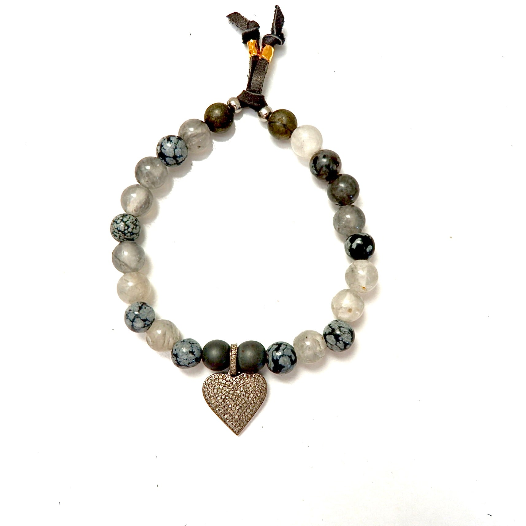 brilliant pave diamond love set bracelets