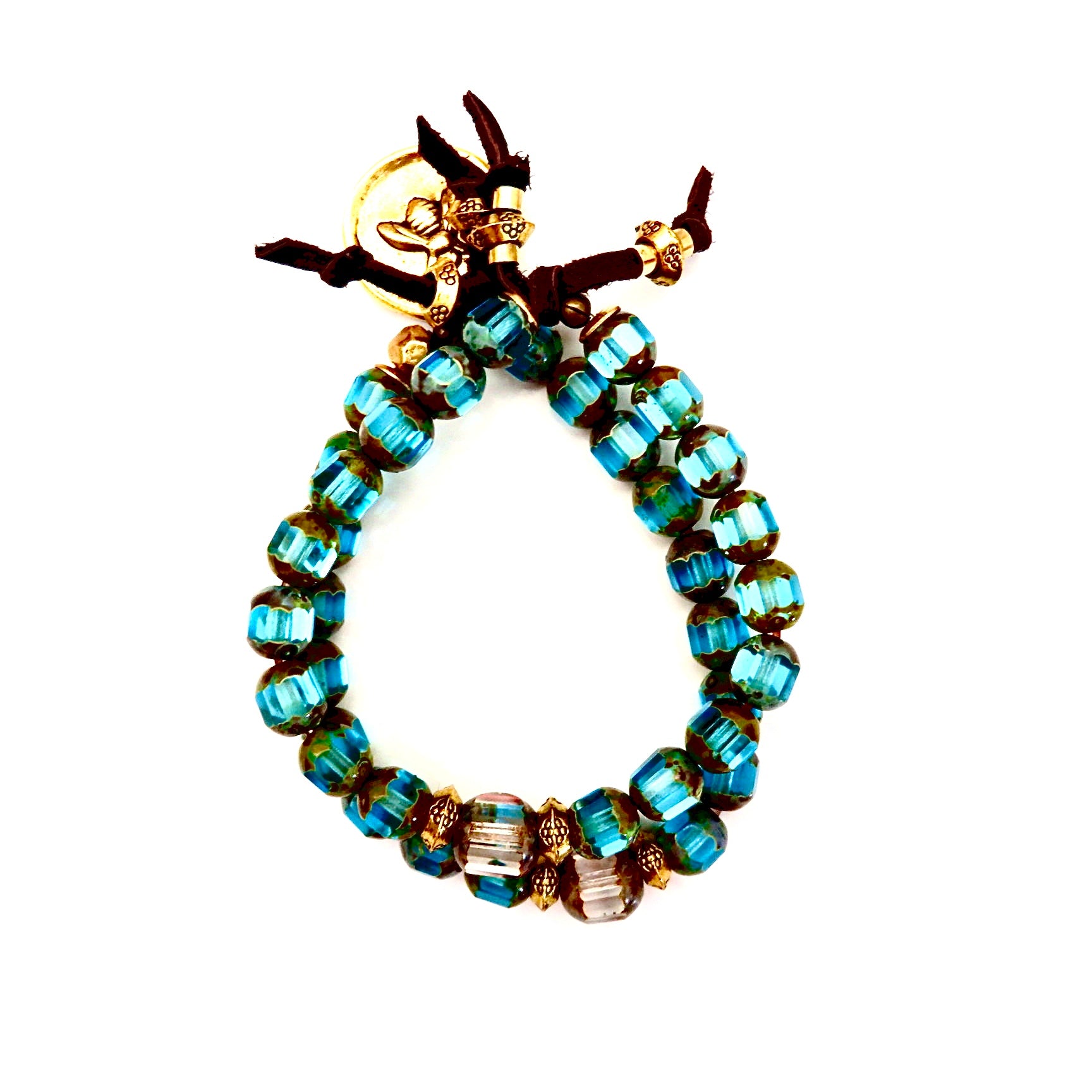 my vintage gem twin set bracelets