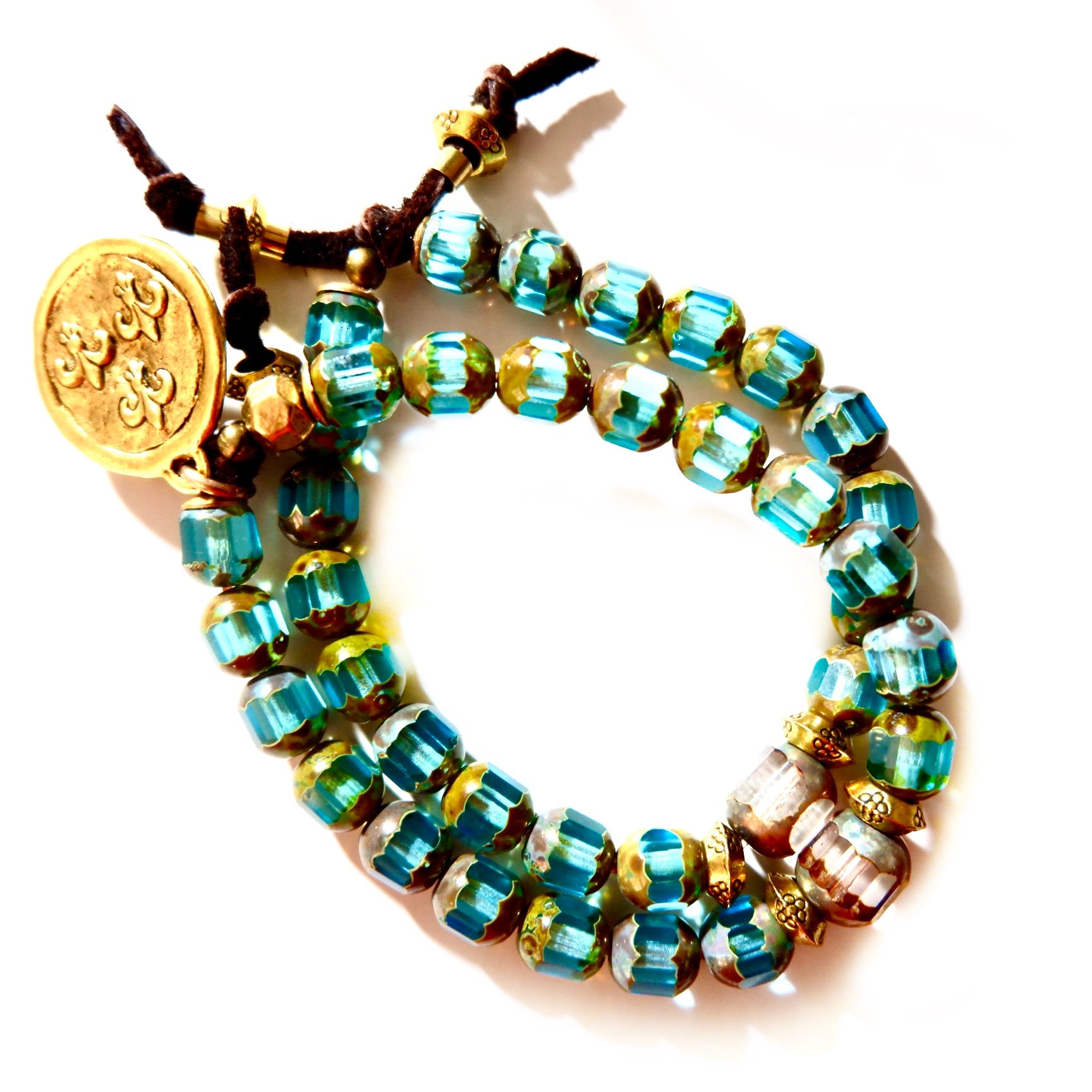 my vintage gem twin set bracelets
