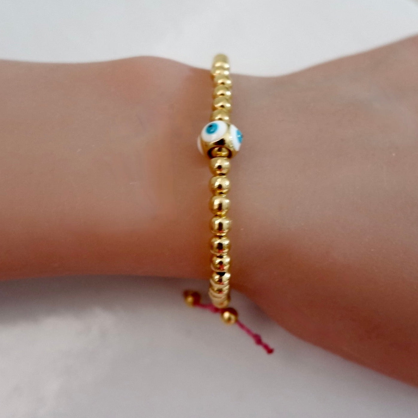 my lucky eye bracelet
