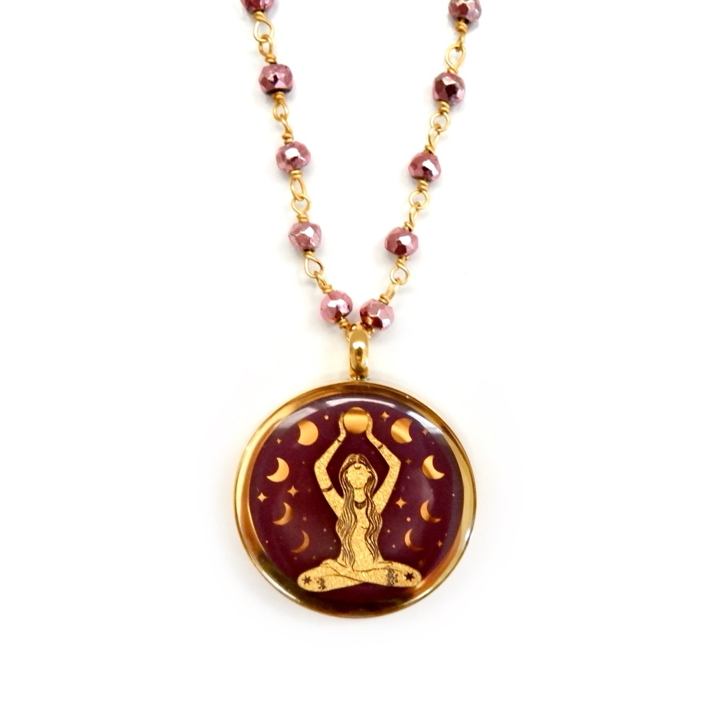 my yogi goddess necklace