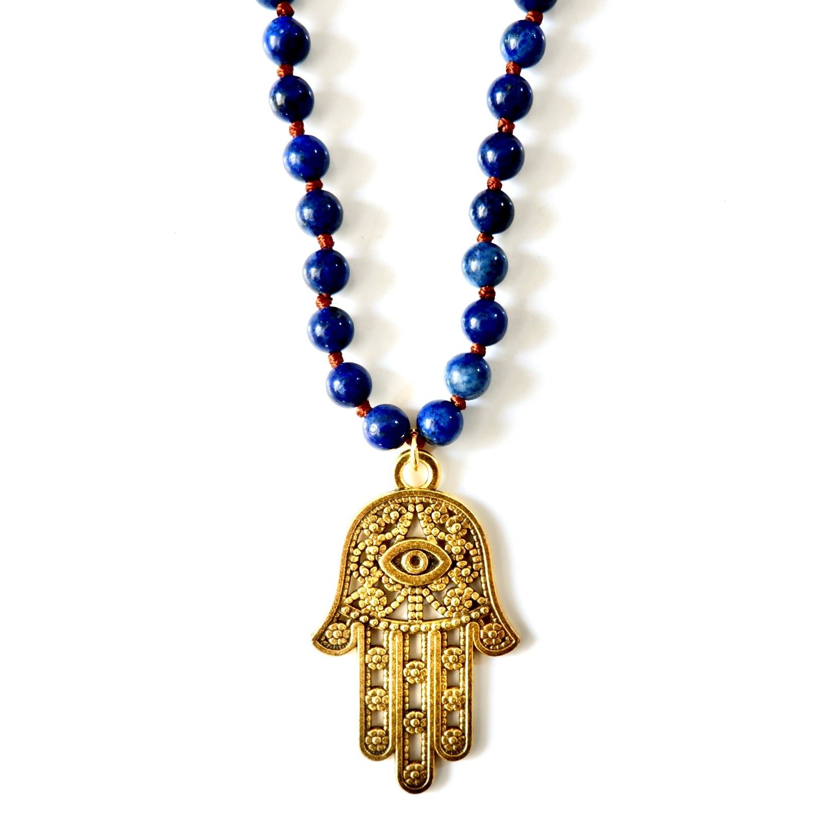 magical hand of hamsa necklace