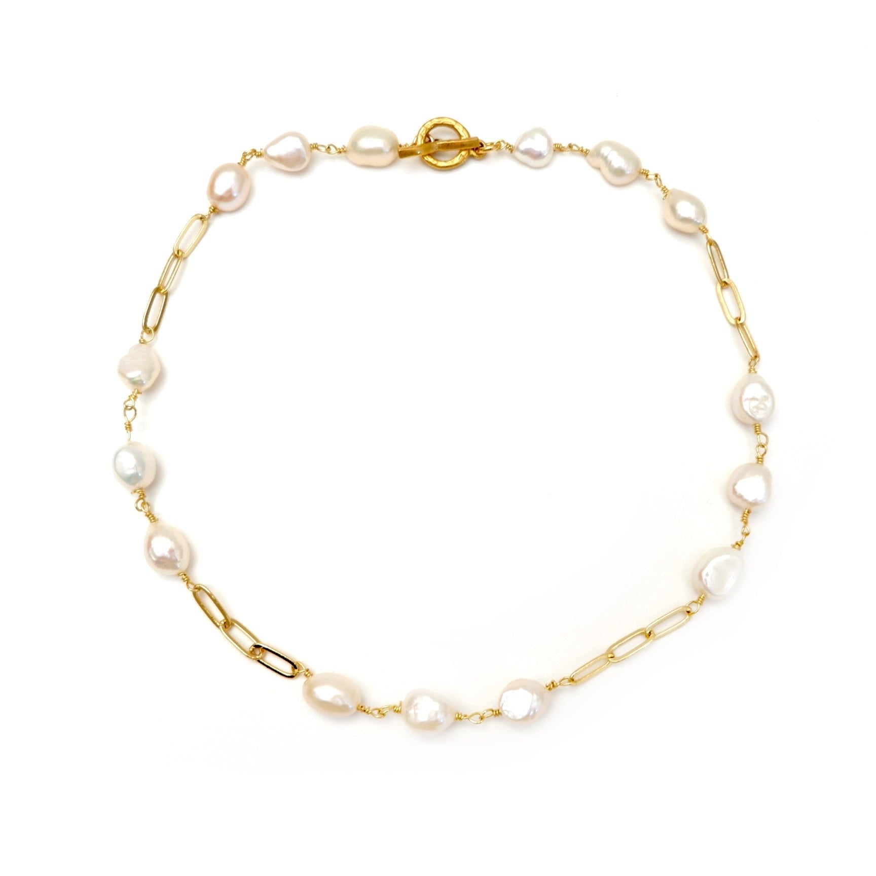 my pearl toggle choker