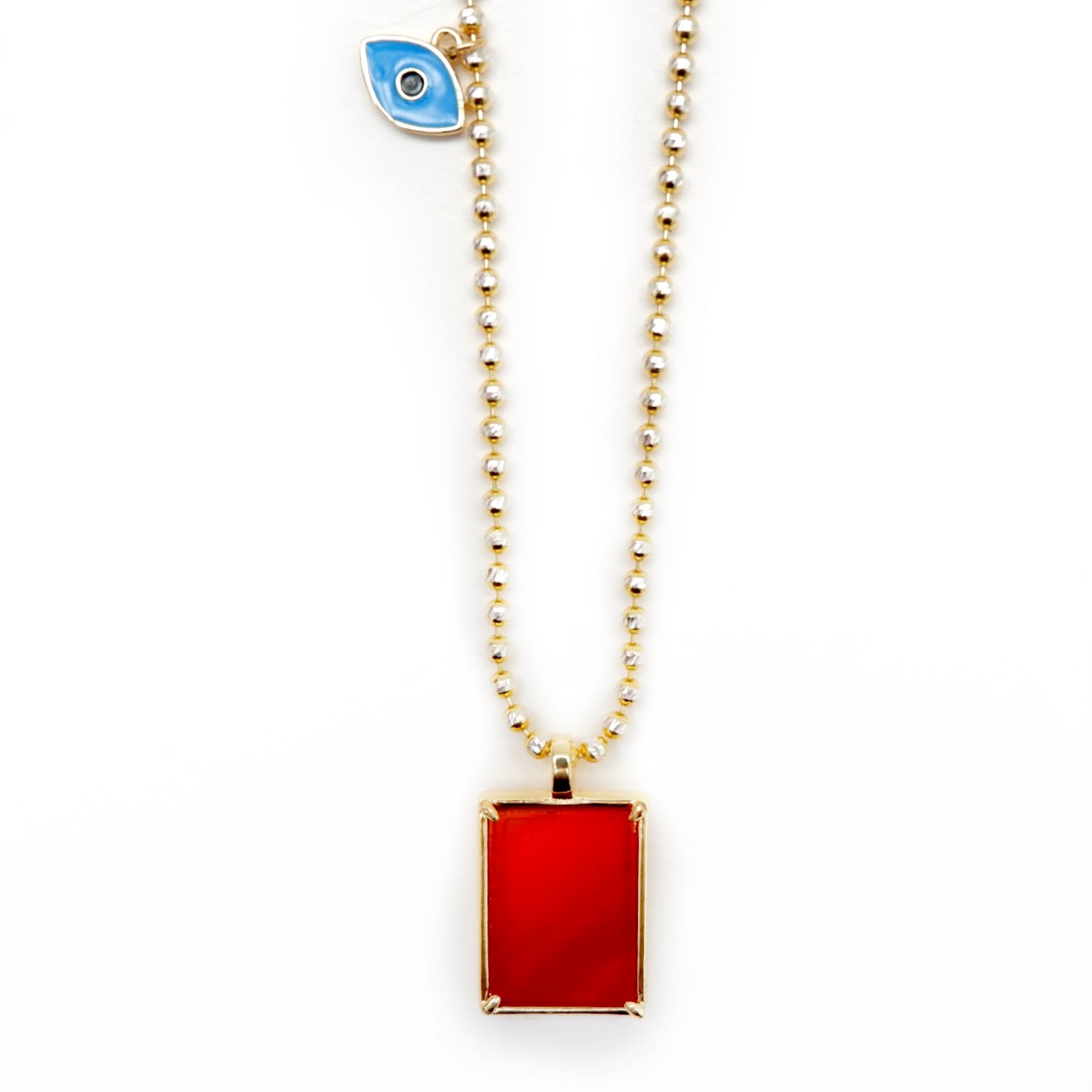 carnelian pendant necklace