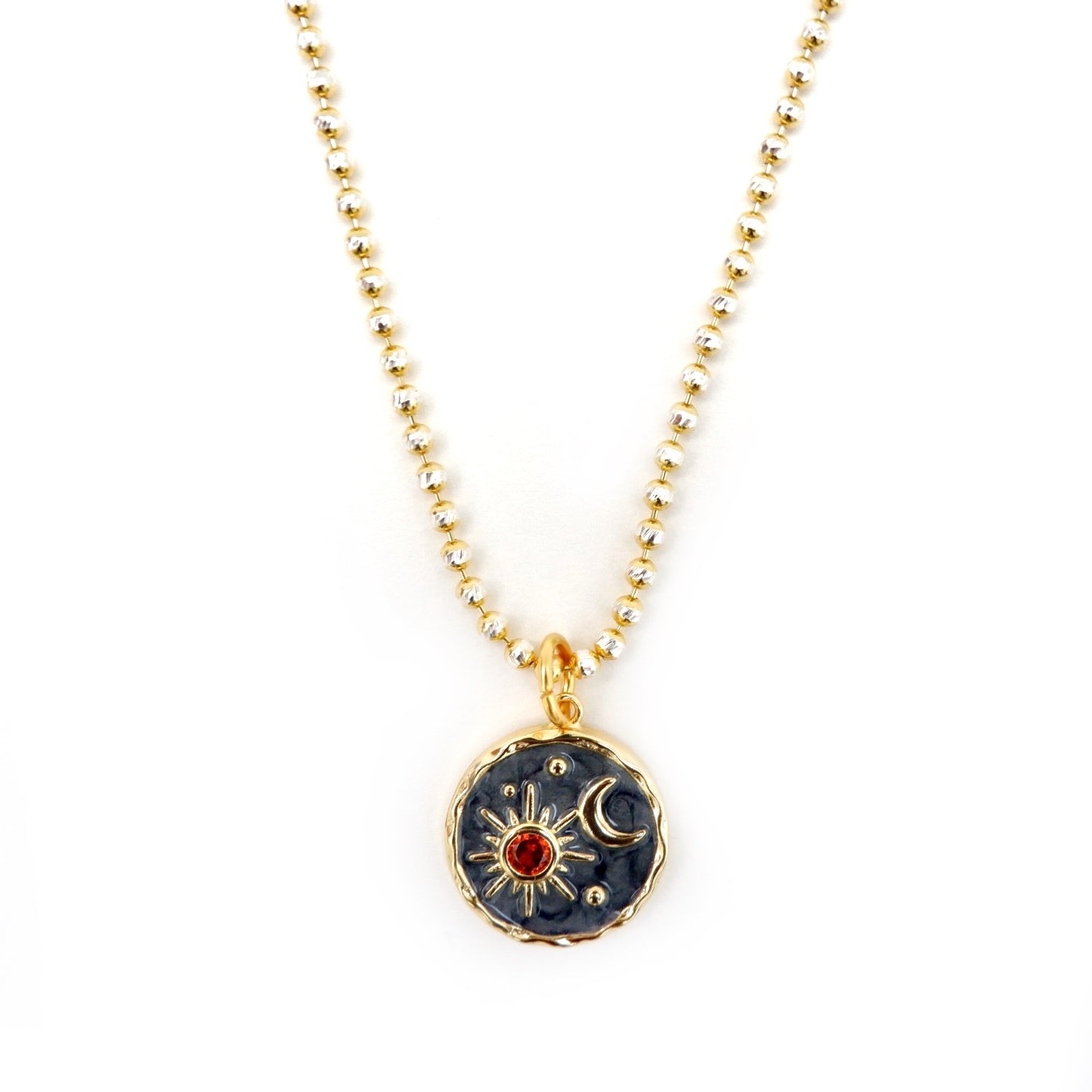 my sun and moon necklace