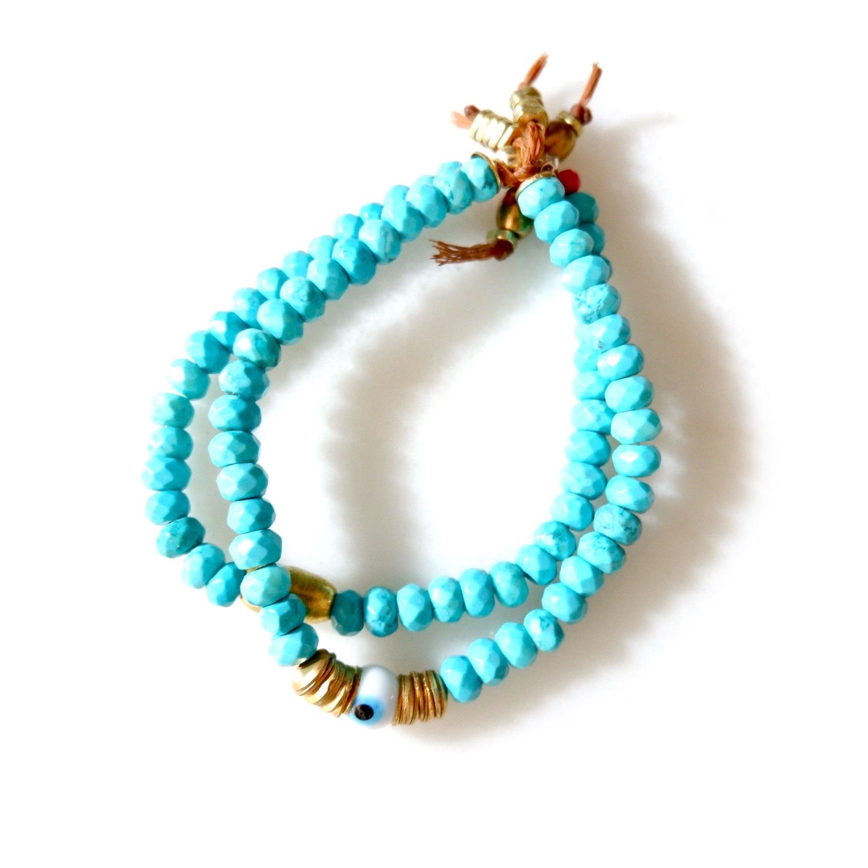 turquoise twin set bracelet