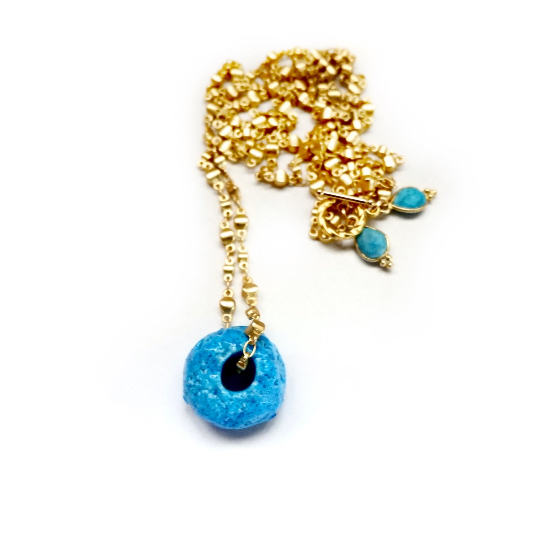 my turquoise goddess necklace