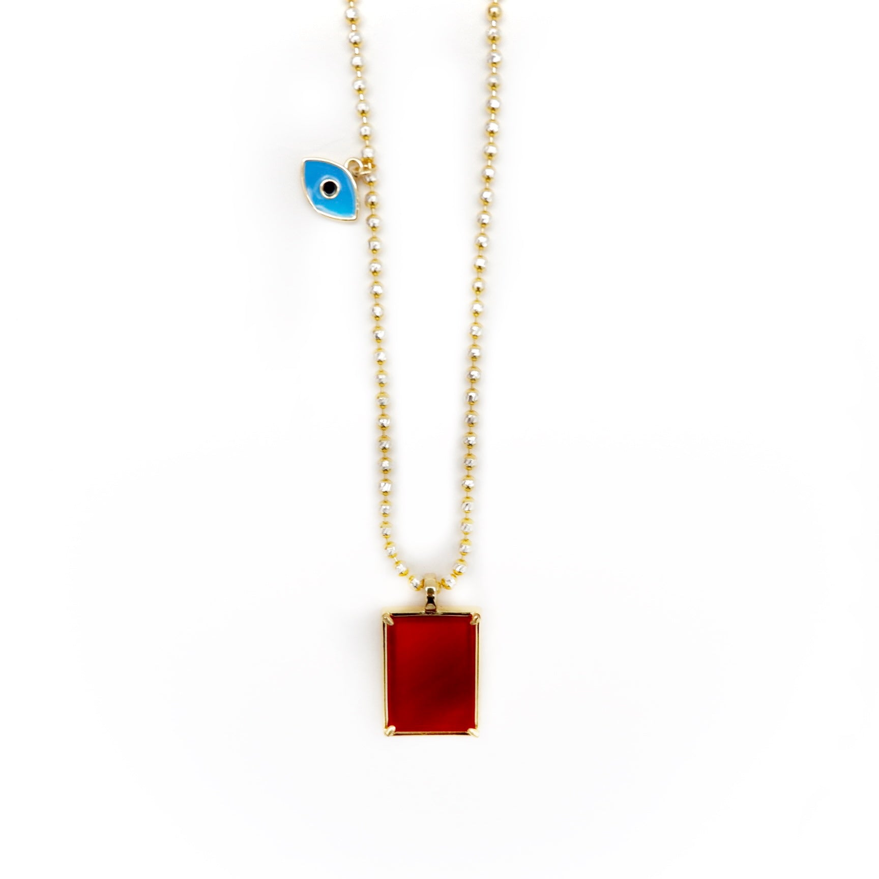 carnelian pendant necklace