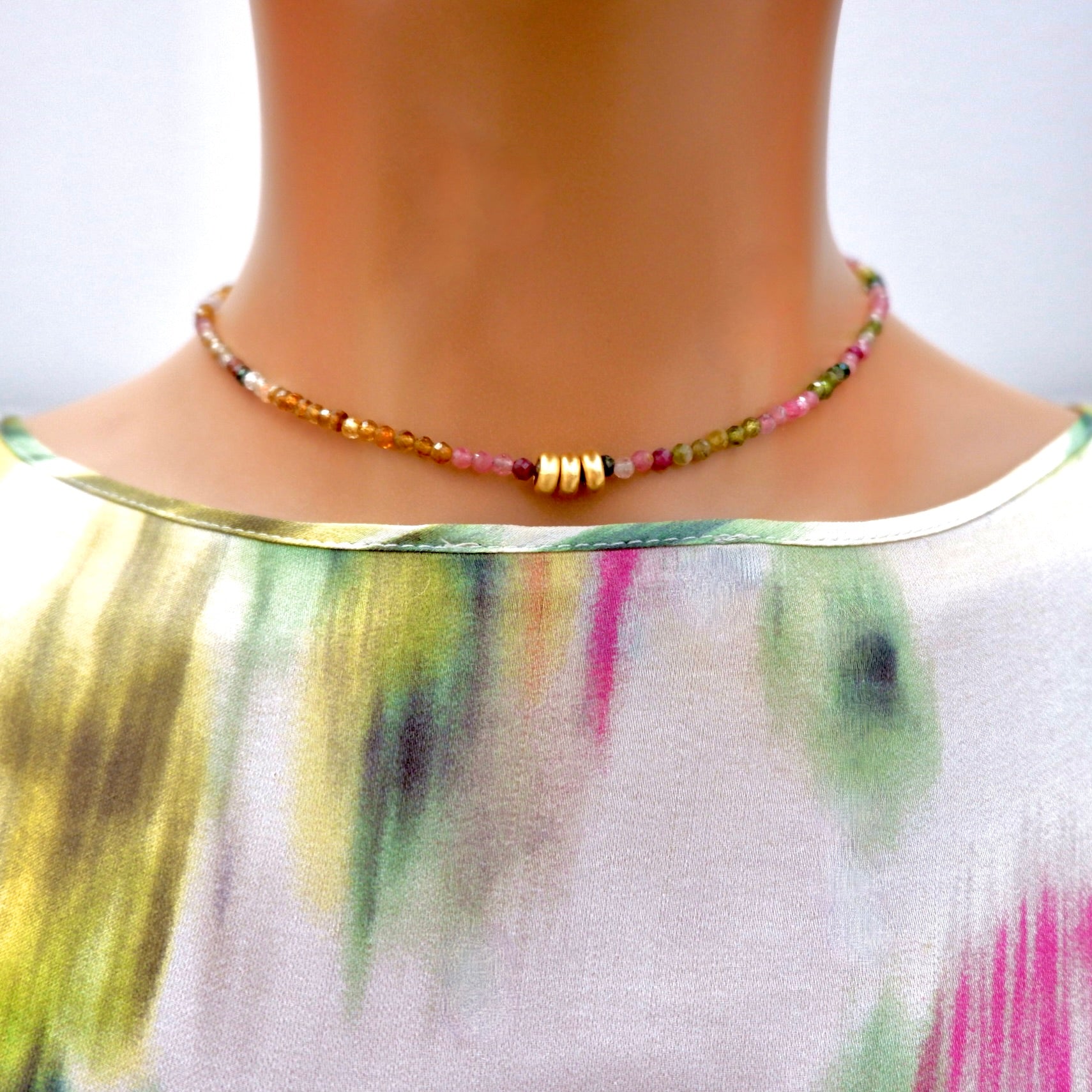 my go to tourmaline necklace