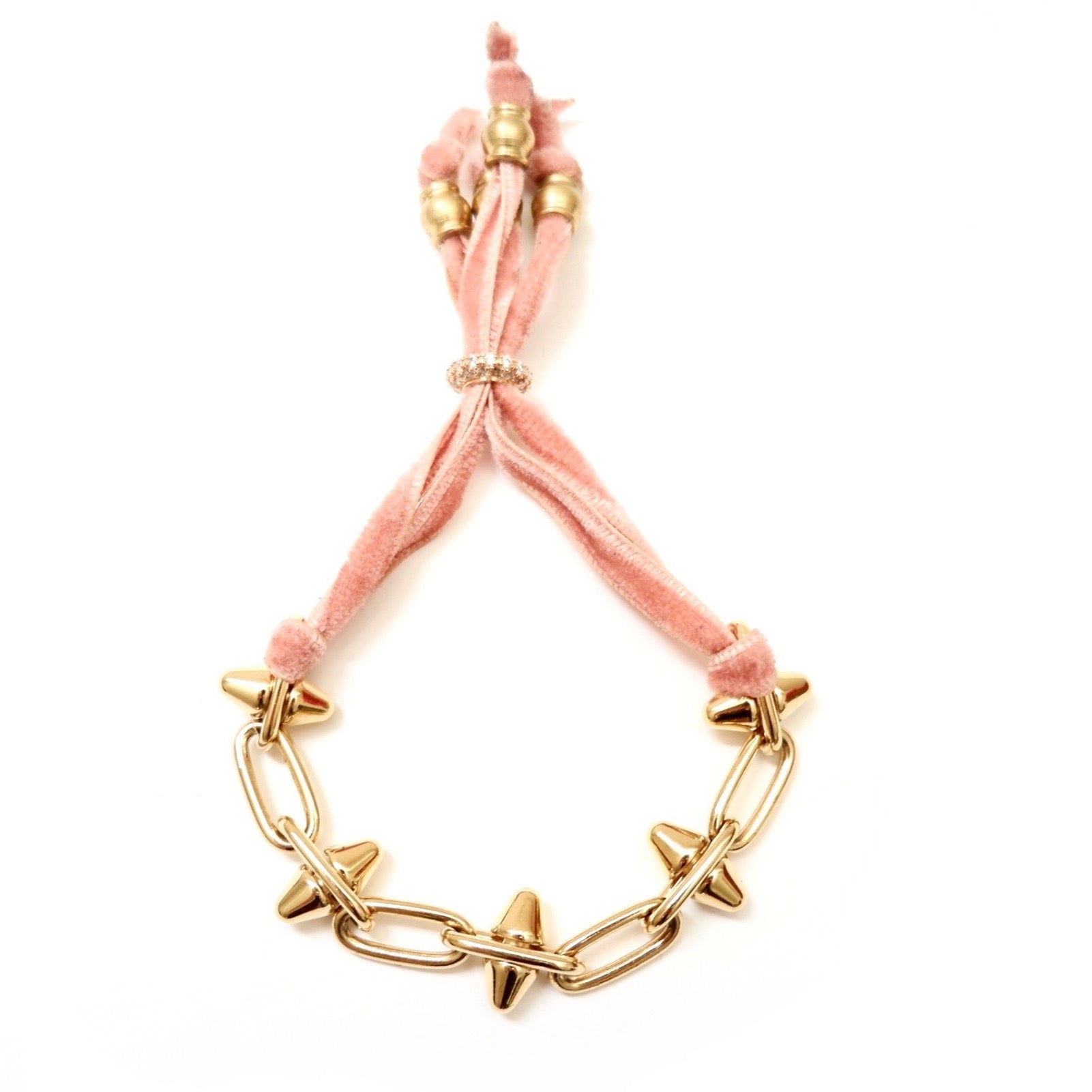 rose spikes bracelet