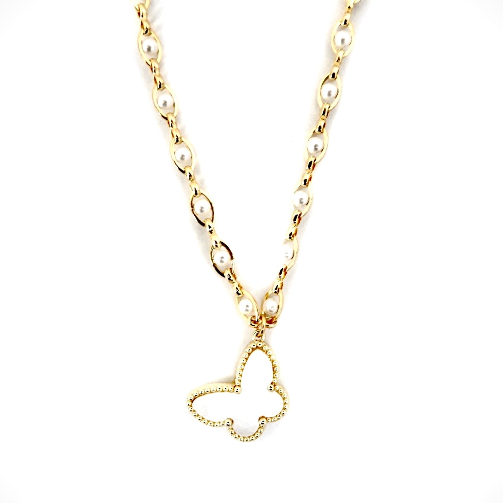 my sweet butterfly choker necklace