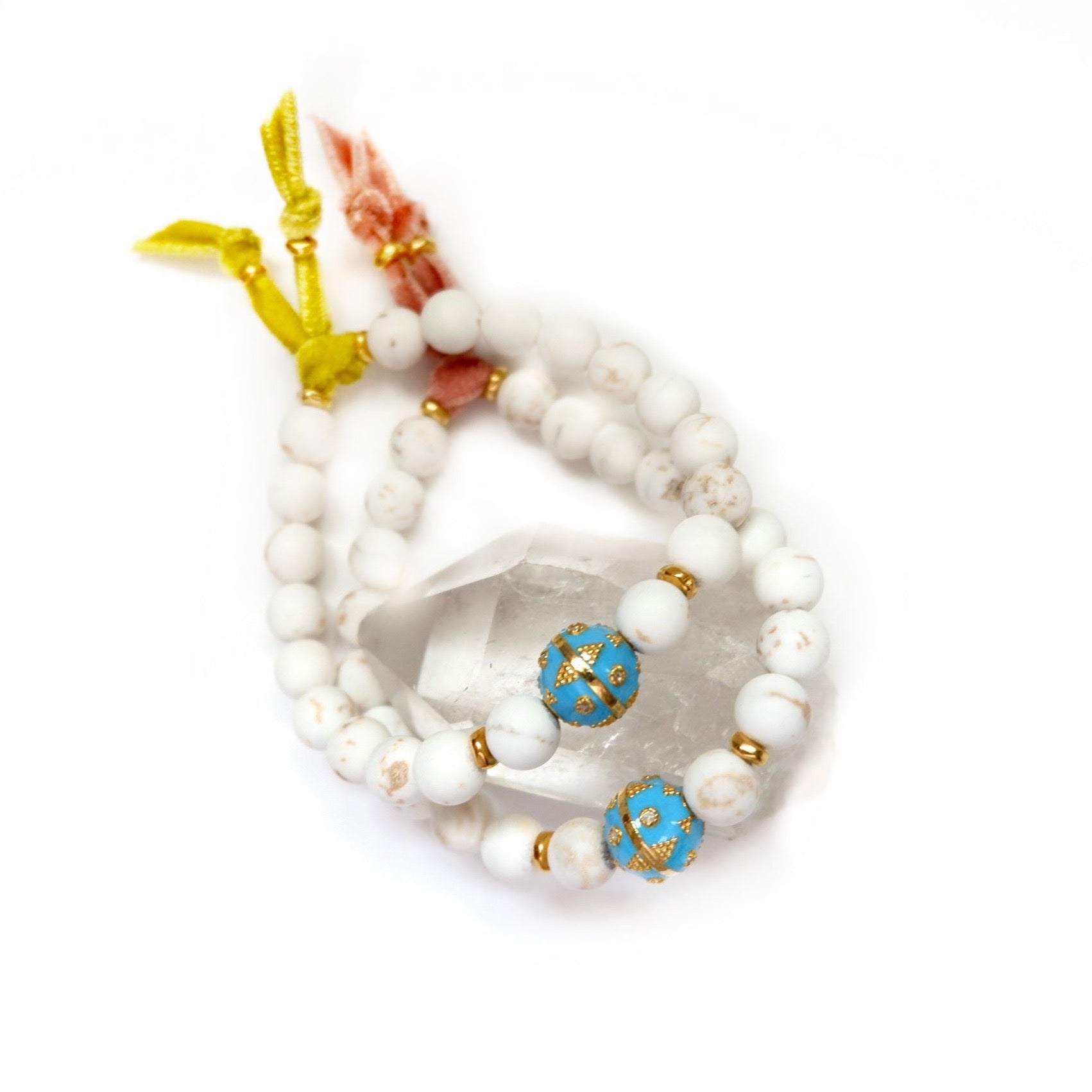 turquoise twin set bracelets