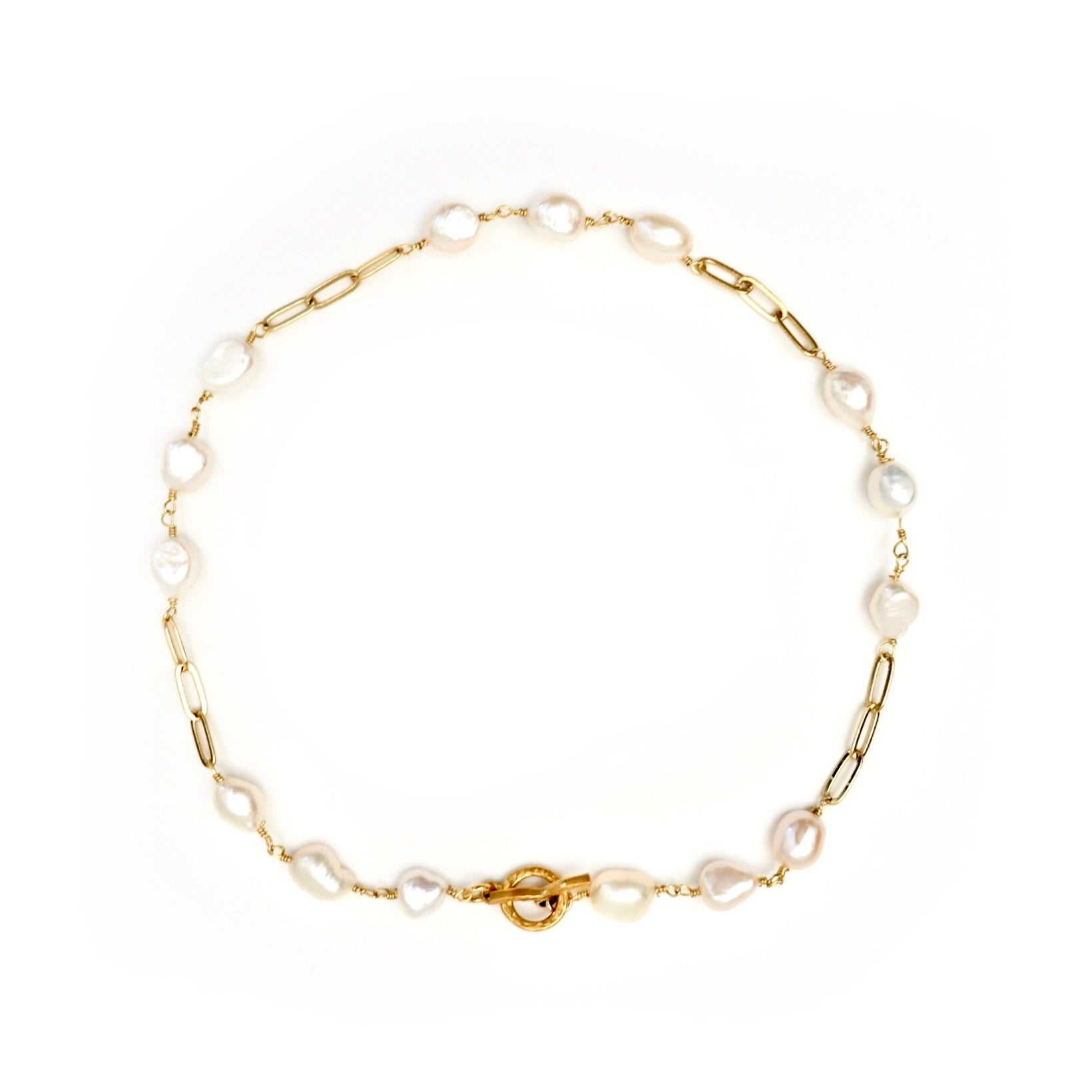 my pearl toggle choker