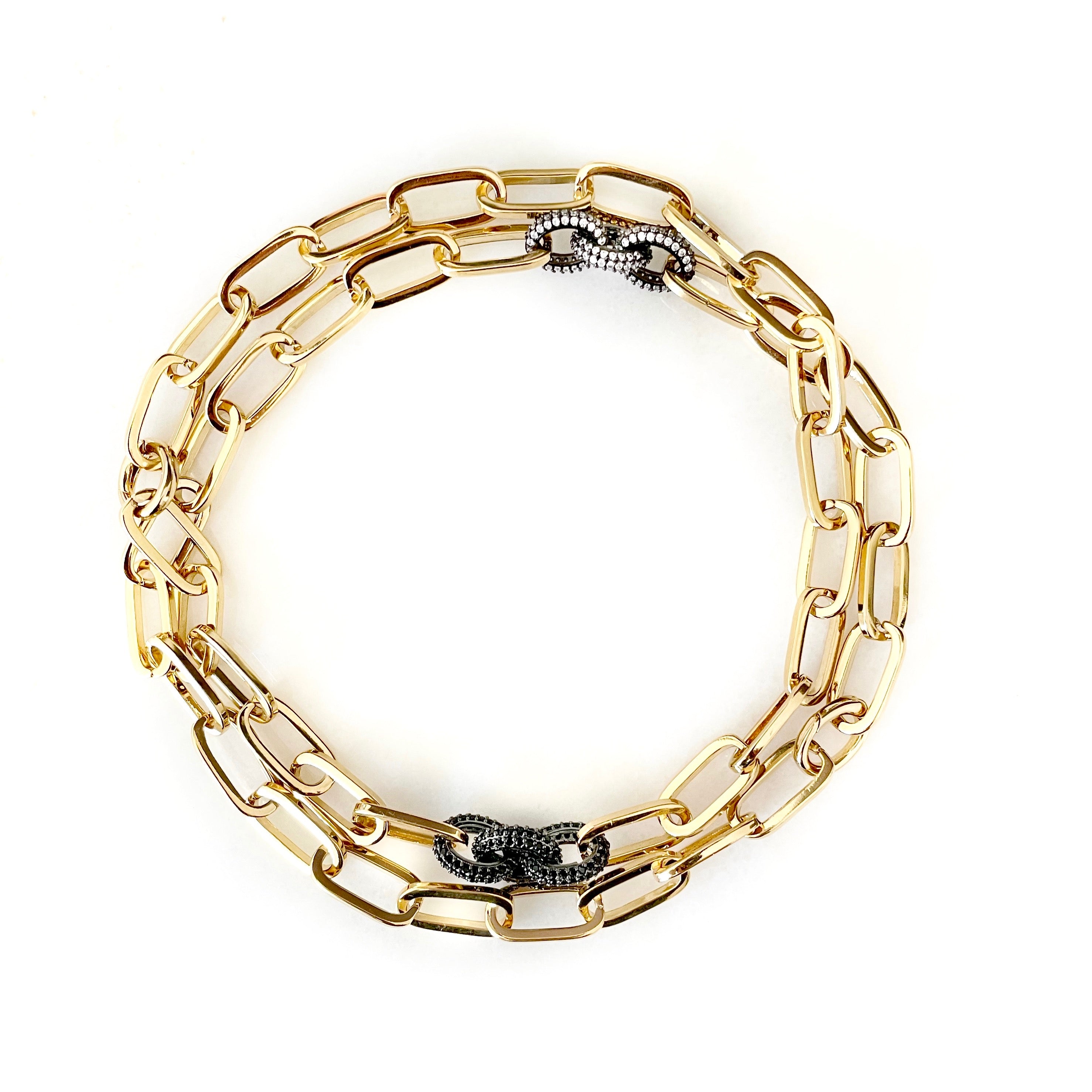 double links necklace