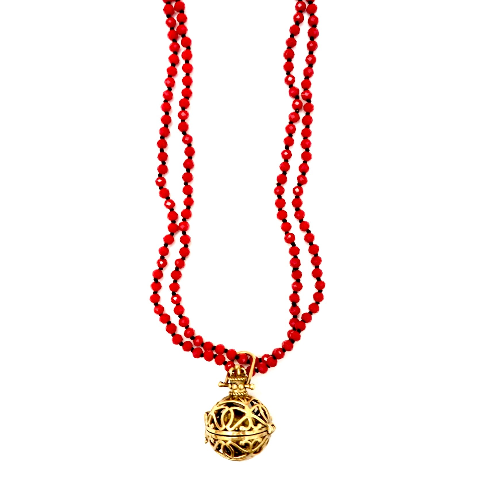angel whisperer vintage necklace