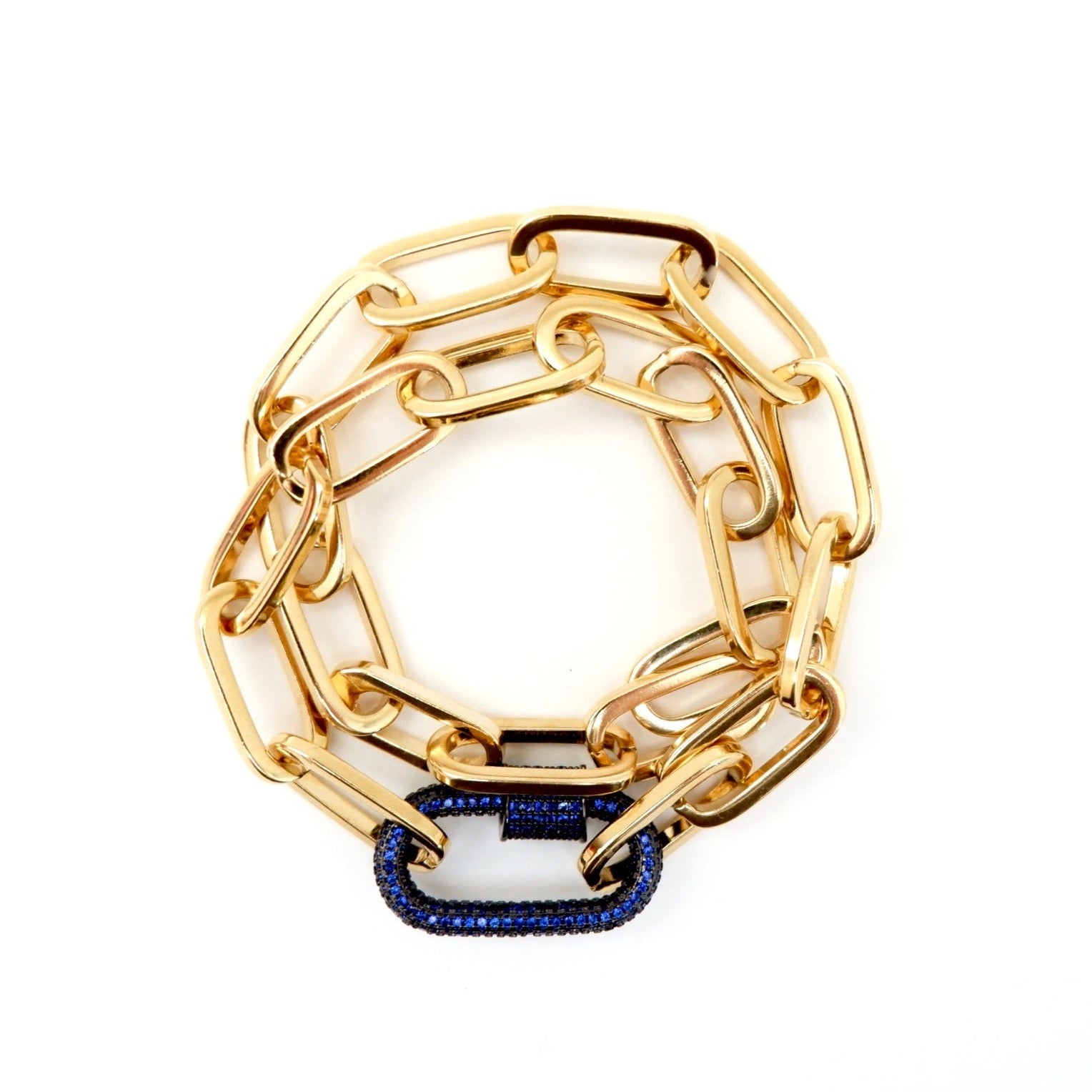 italian link choker bracelet