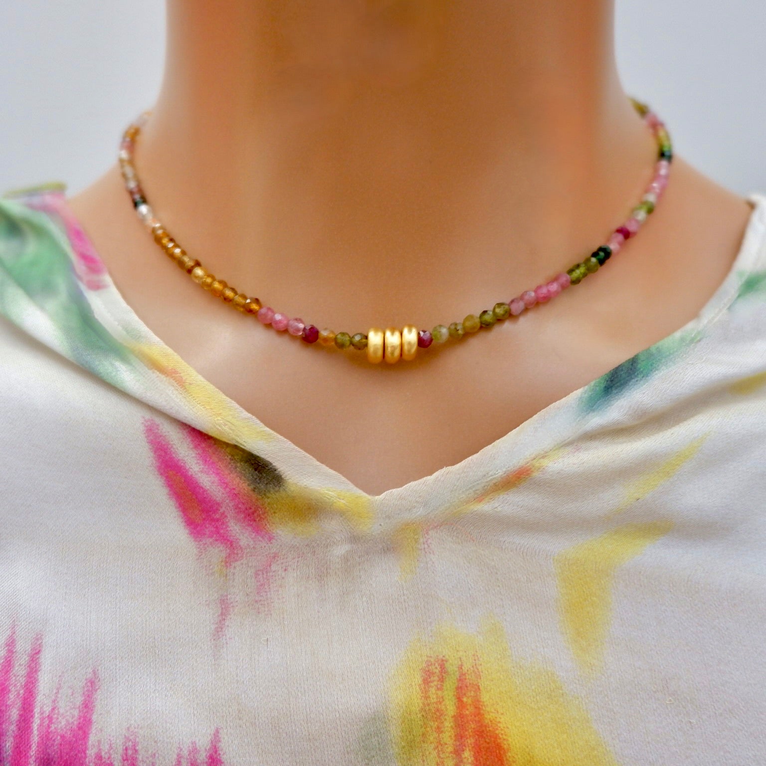 my go to tourmaline necklace