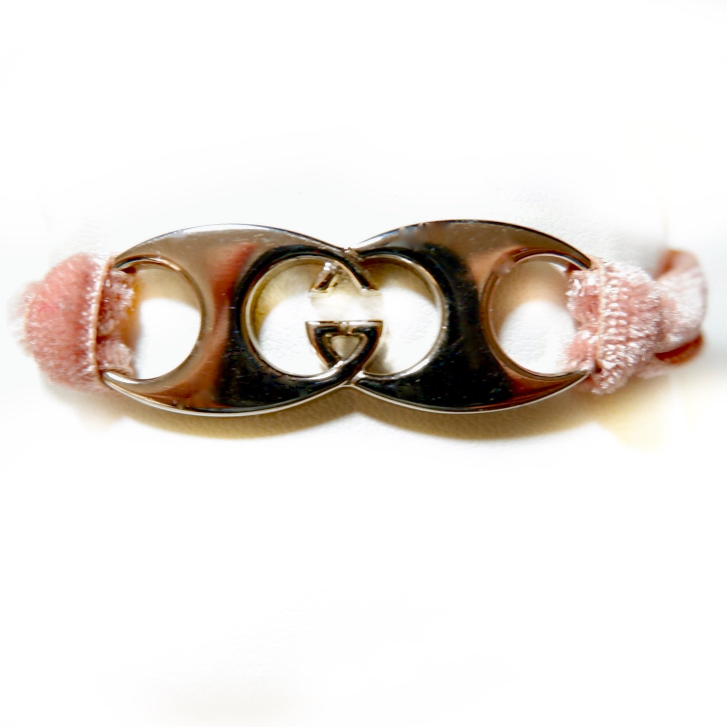 vintage redone gg silver bracelet