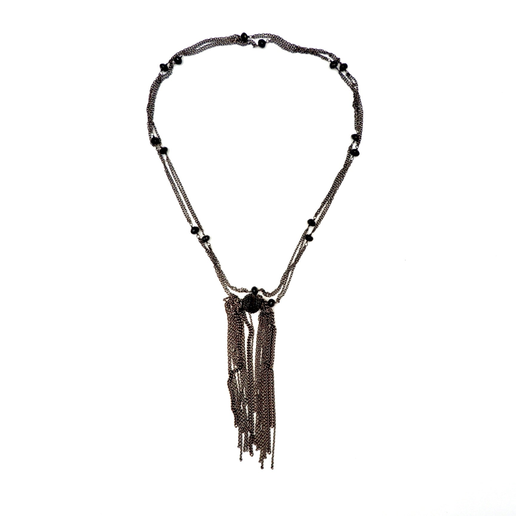 dripping chains necklace