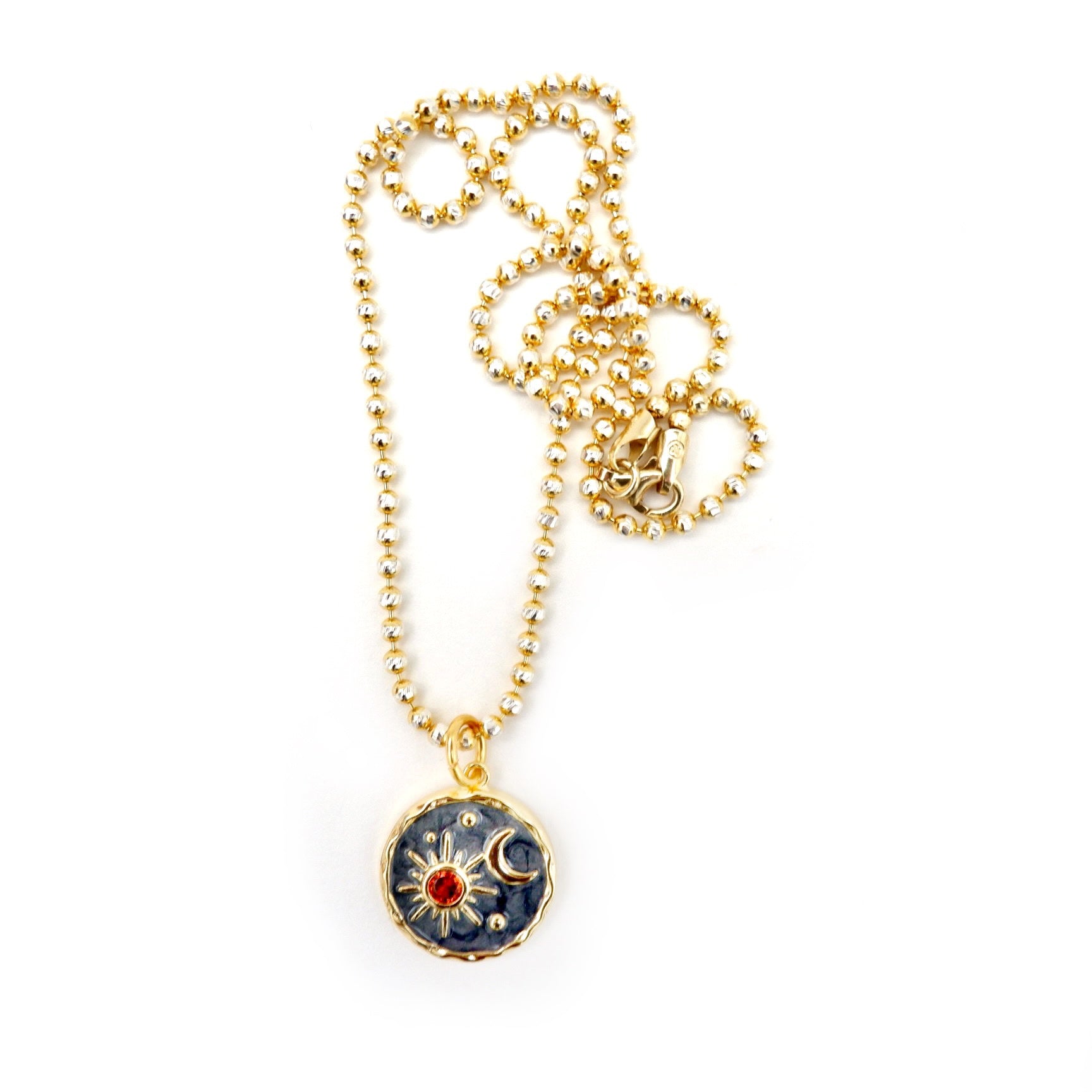 my sun and moon necklace