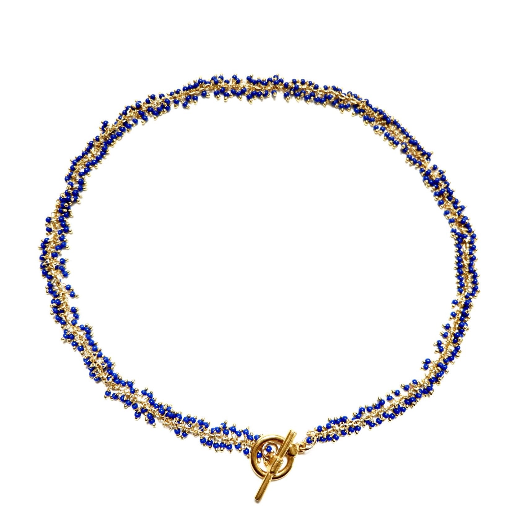dainty lapis necklace