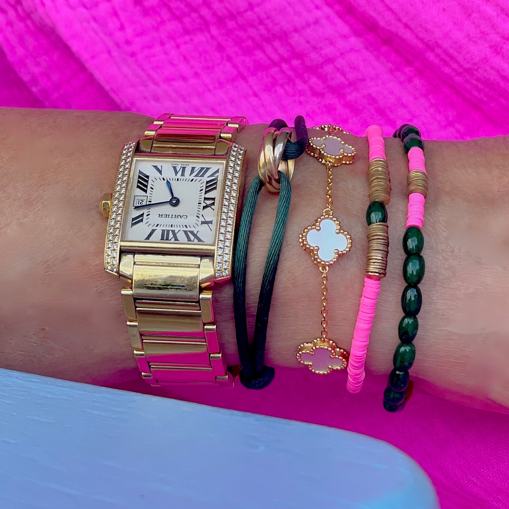 dainty twin set bracelet