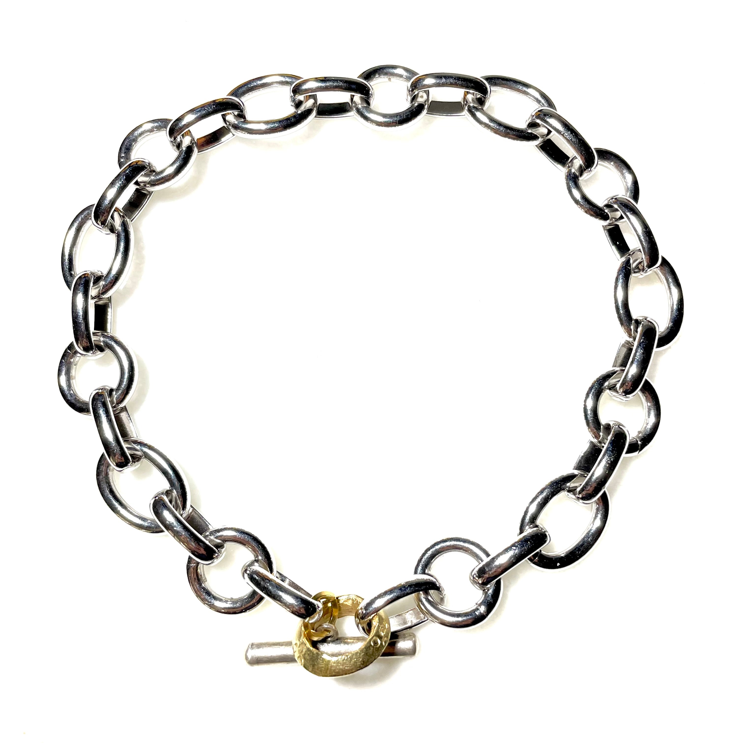 chunky link necklace