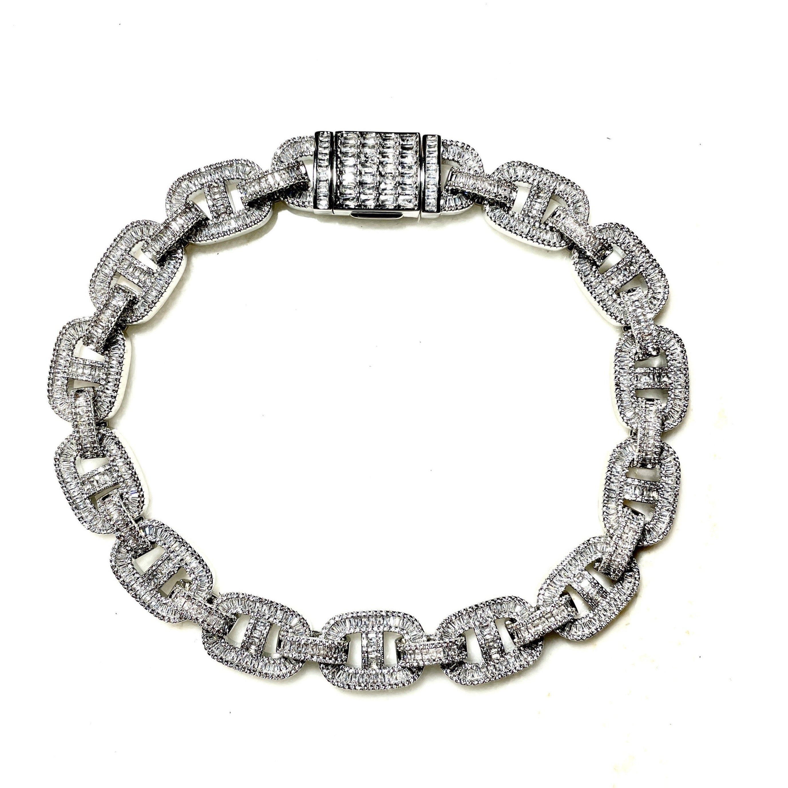 baguette bling choker