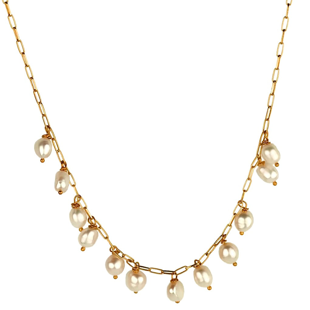 pearl drop necklace