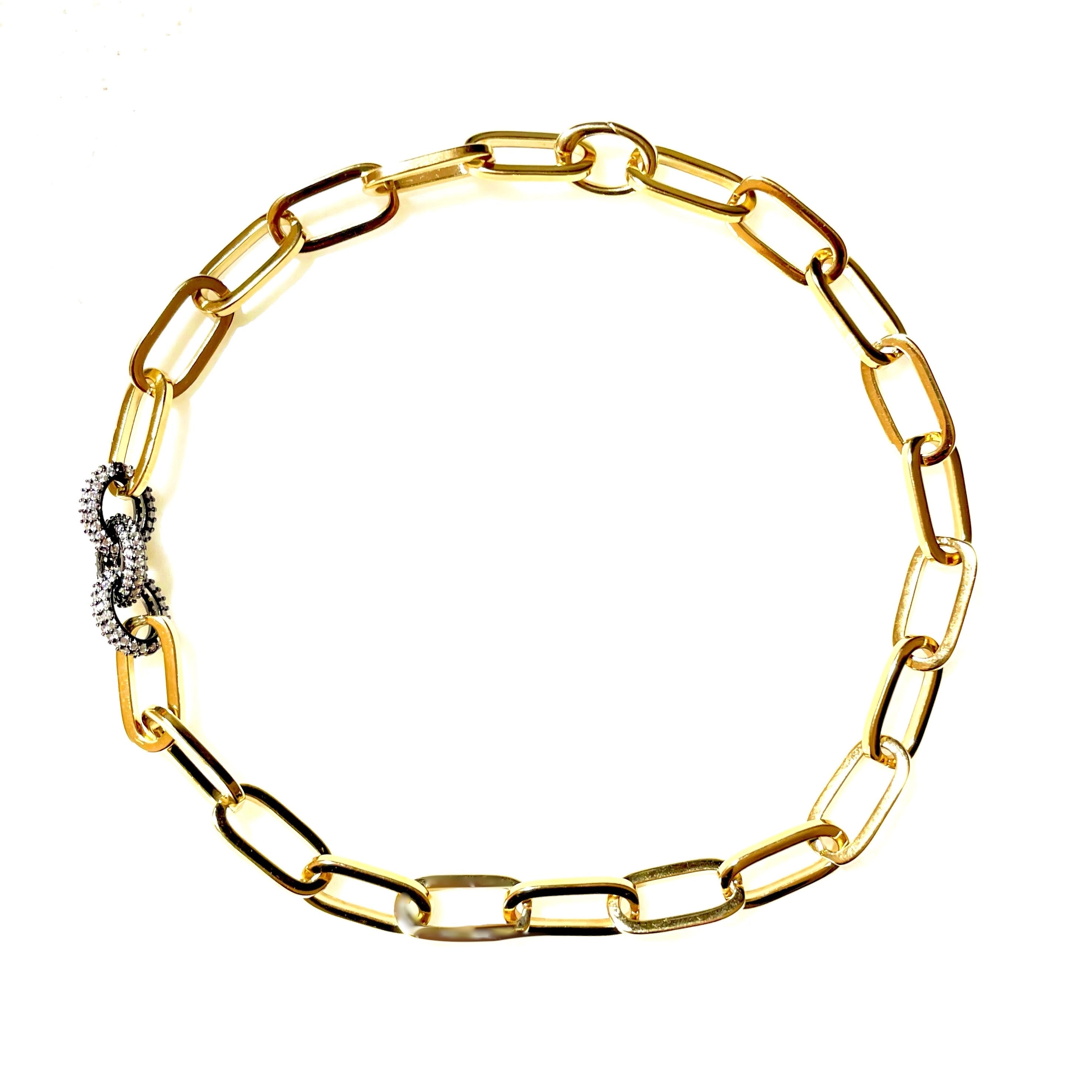 double links necklace