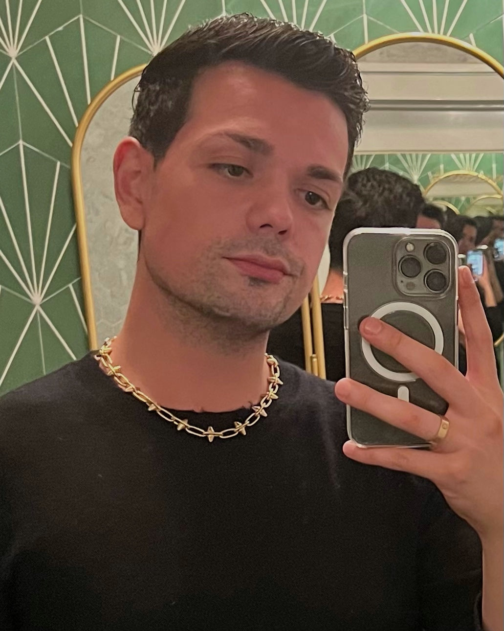 my spikey star necklace