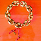 puffy gg link stretch bangle