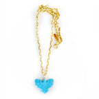 free blue bird necklace