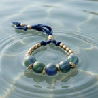five aqua pebbles bracelet