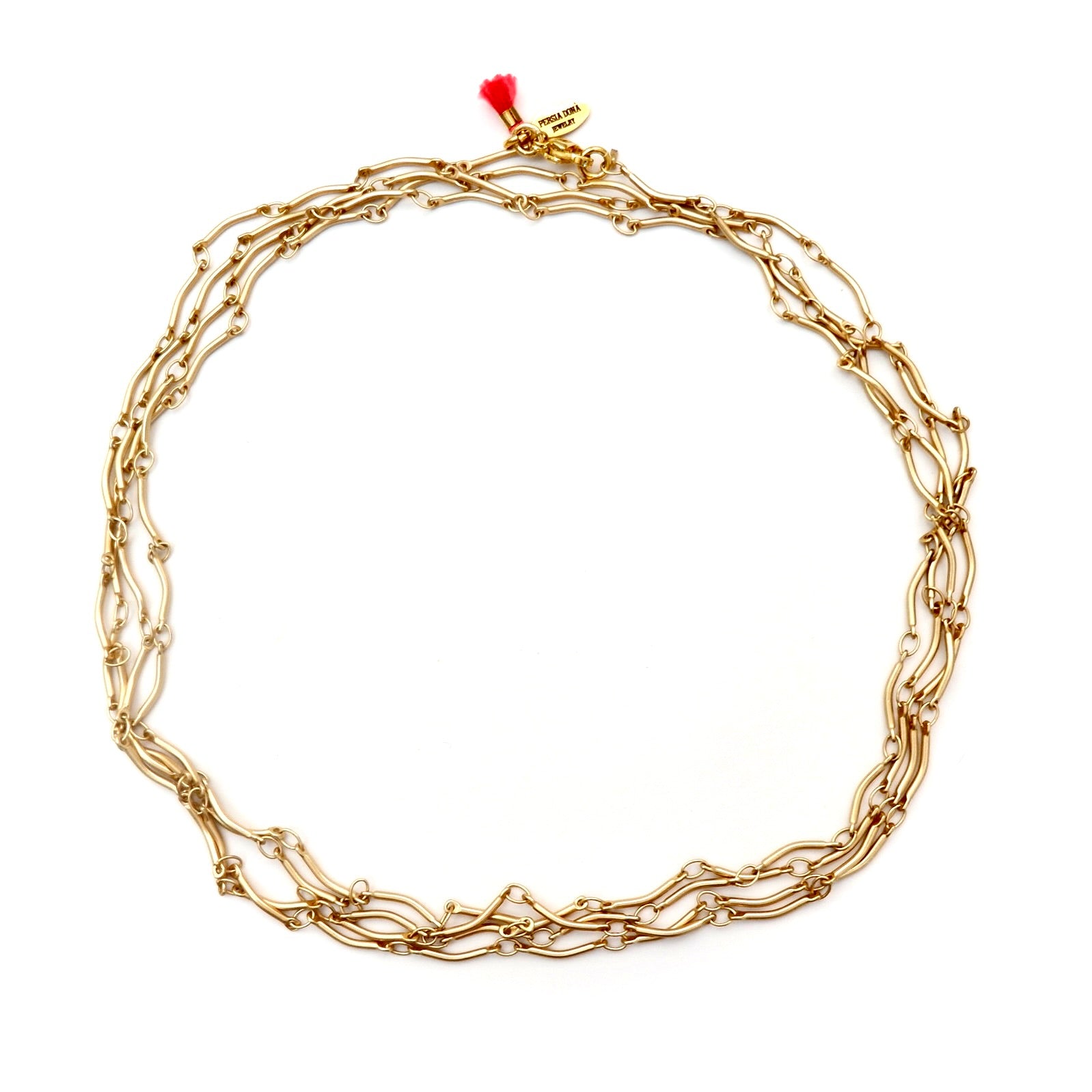 my wavy chain necklace