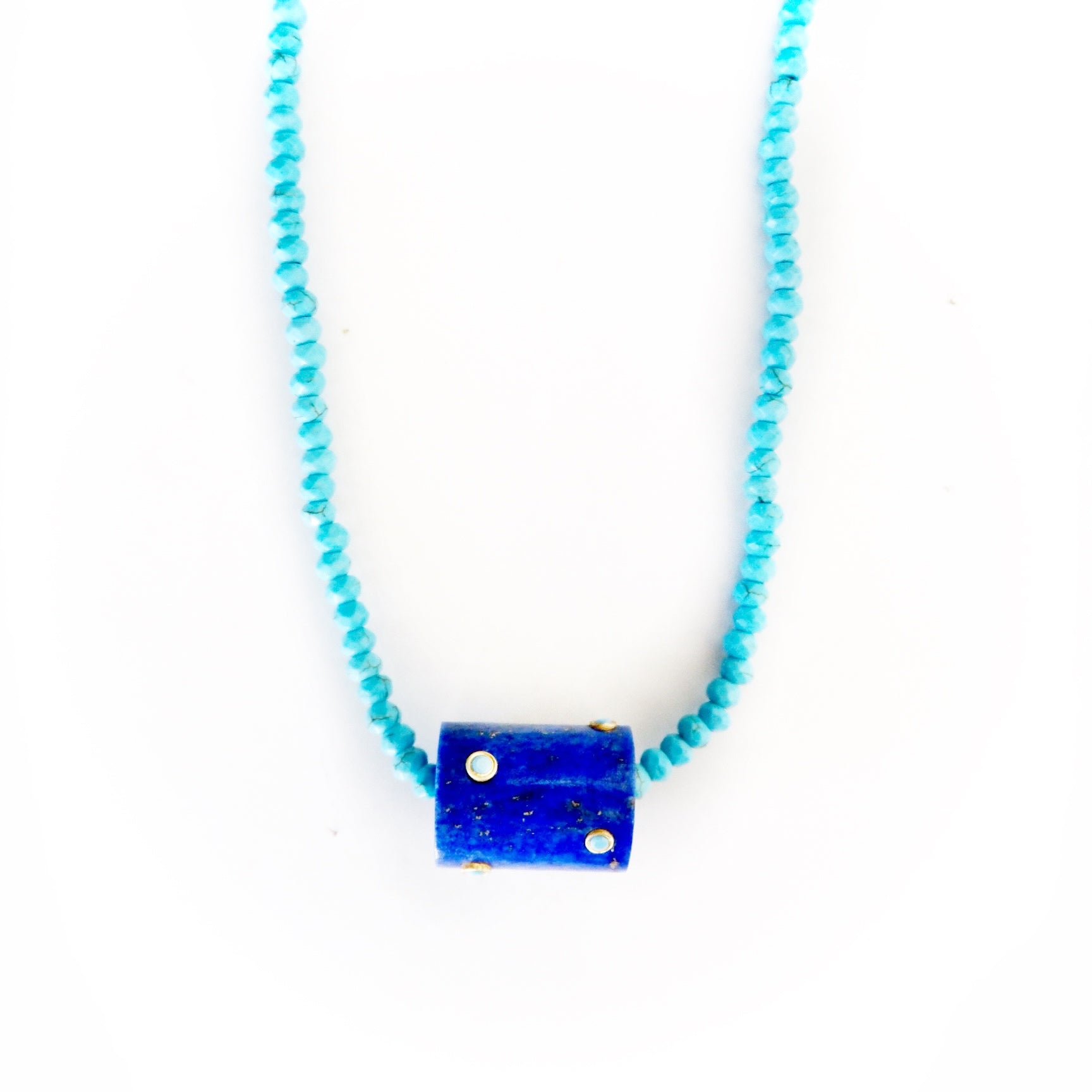 turquoise x Lapis necklace