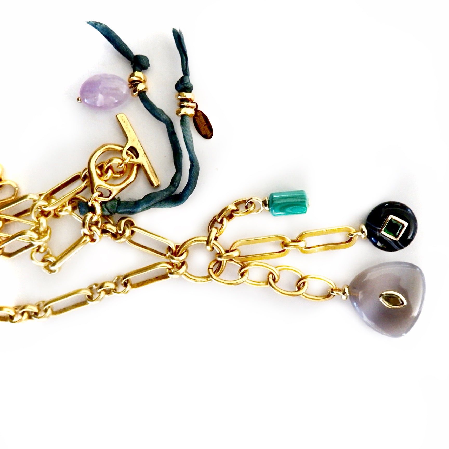 vintage 3 times a charm necklace