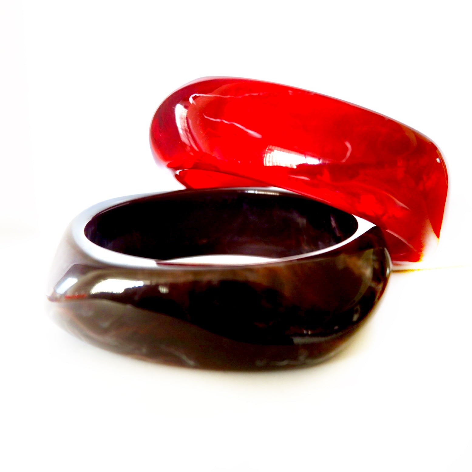 vintage resin bangle bracelets