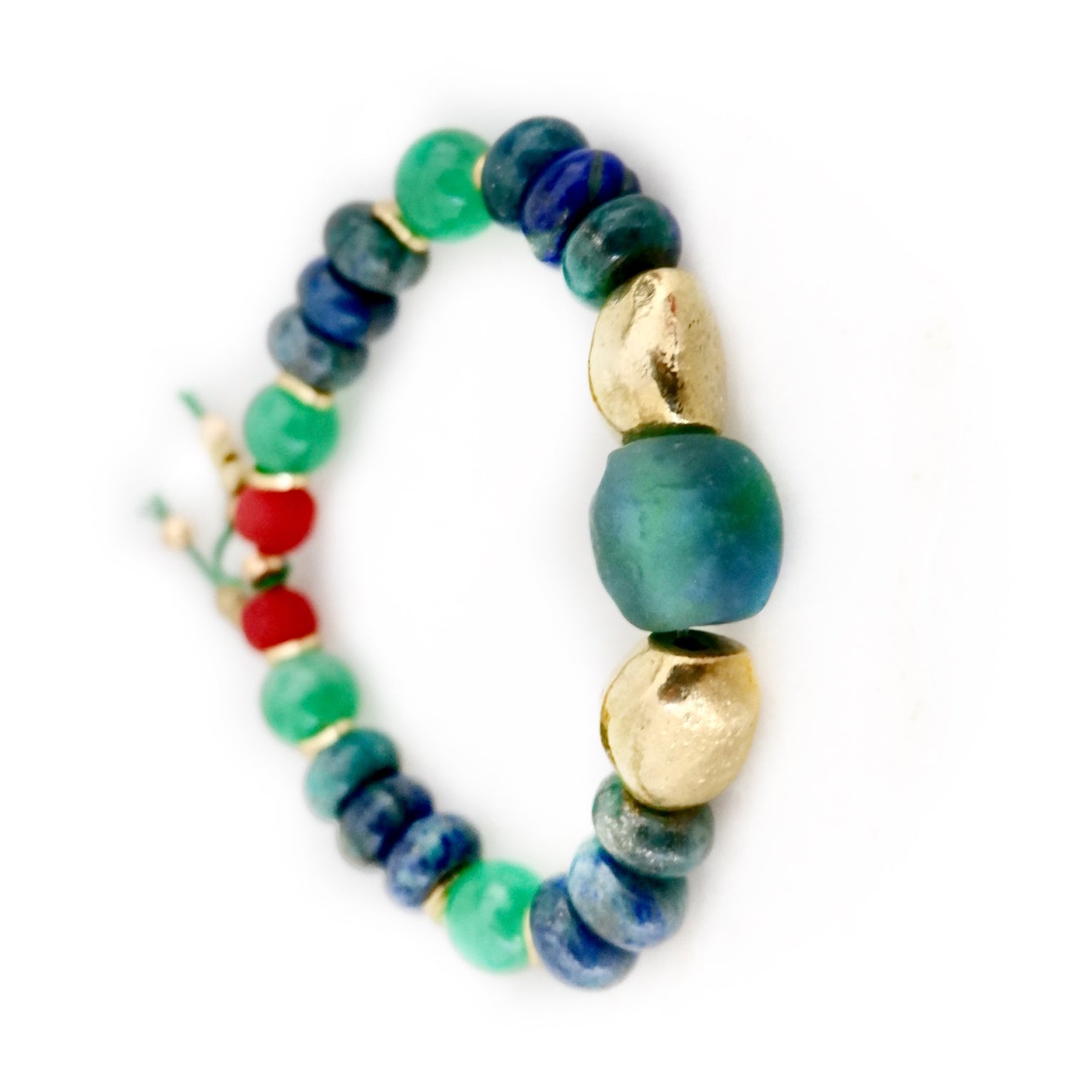 exotic aqua bracelet