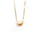 my floater pearl necklace