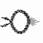 pave palm tree bracelet