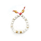 magical white cloud twin set bracelets