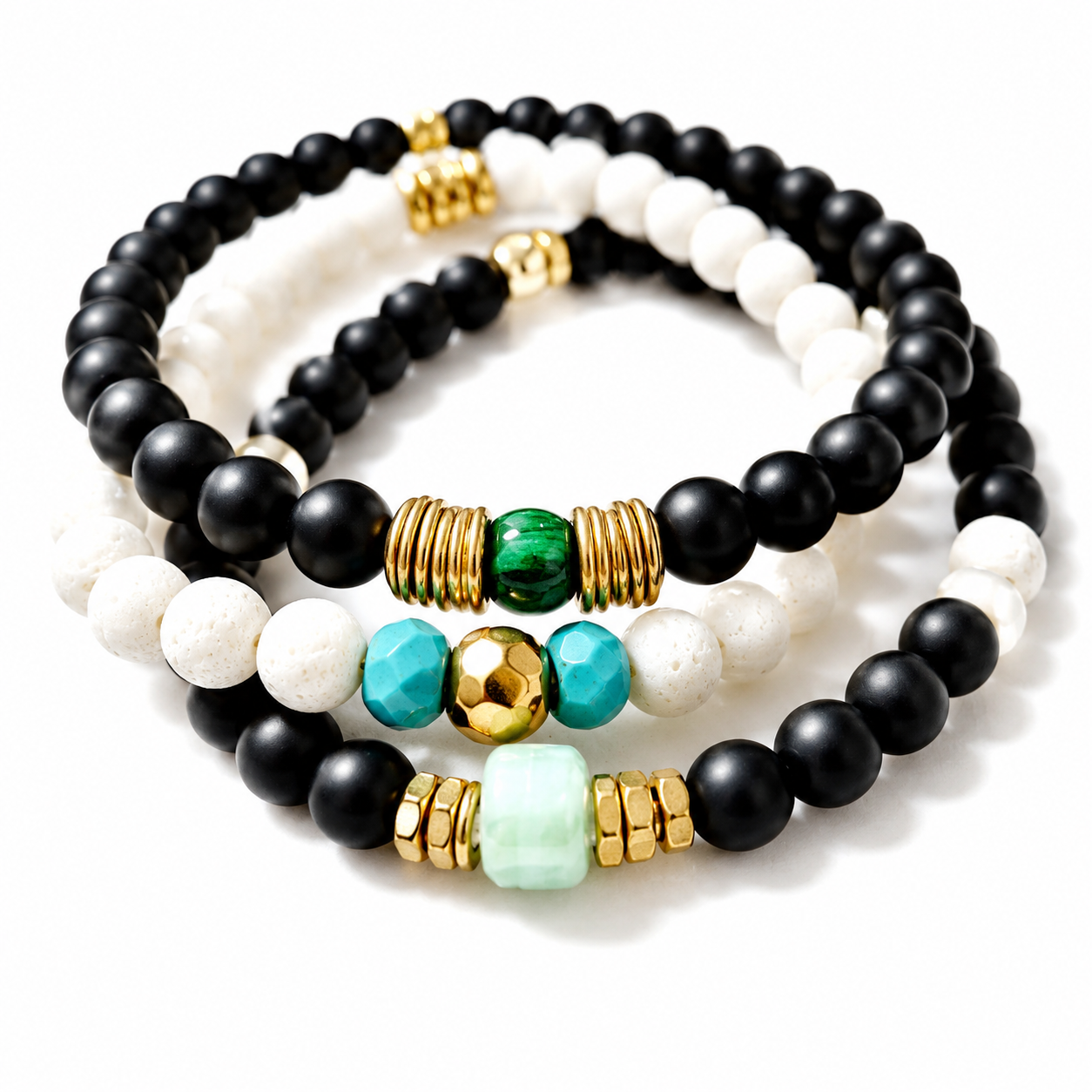 coral reef mens bracelet