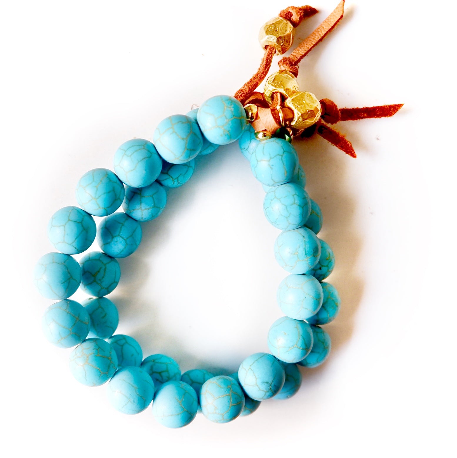 chunky turquoise mountain bracelet