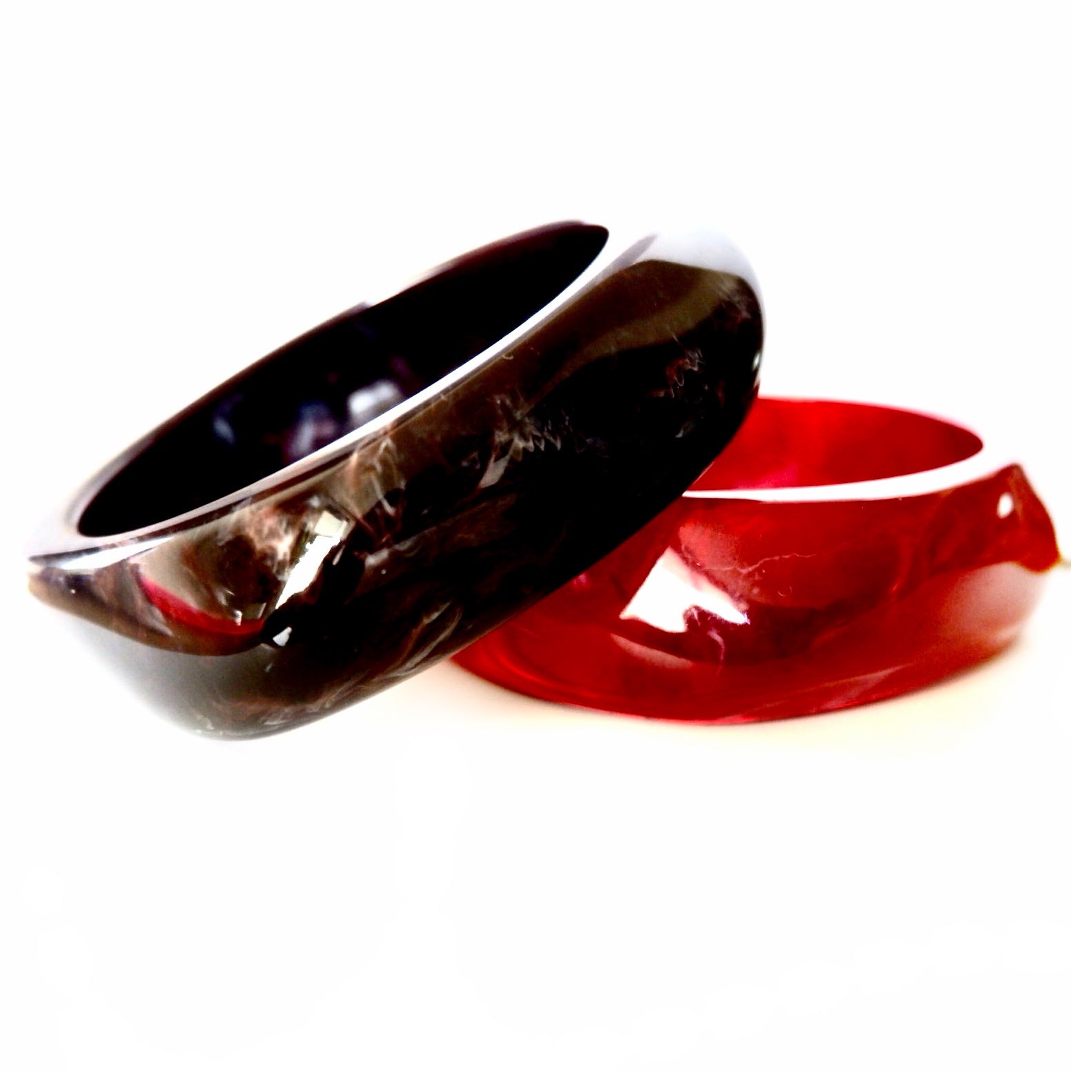 vintage resin bangle bracelets